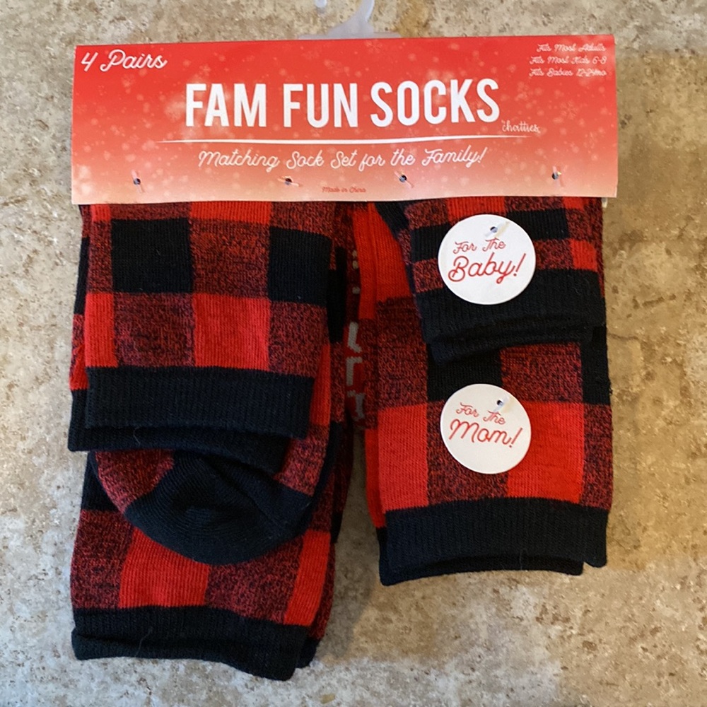 Family Matching Socks